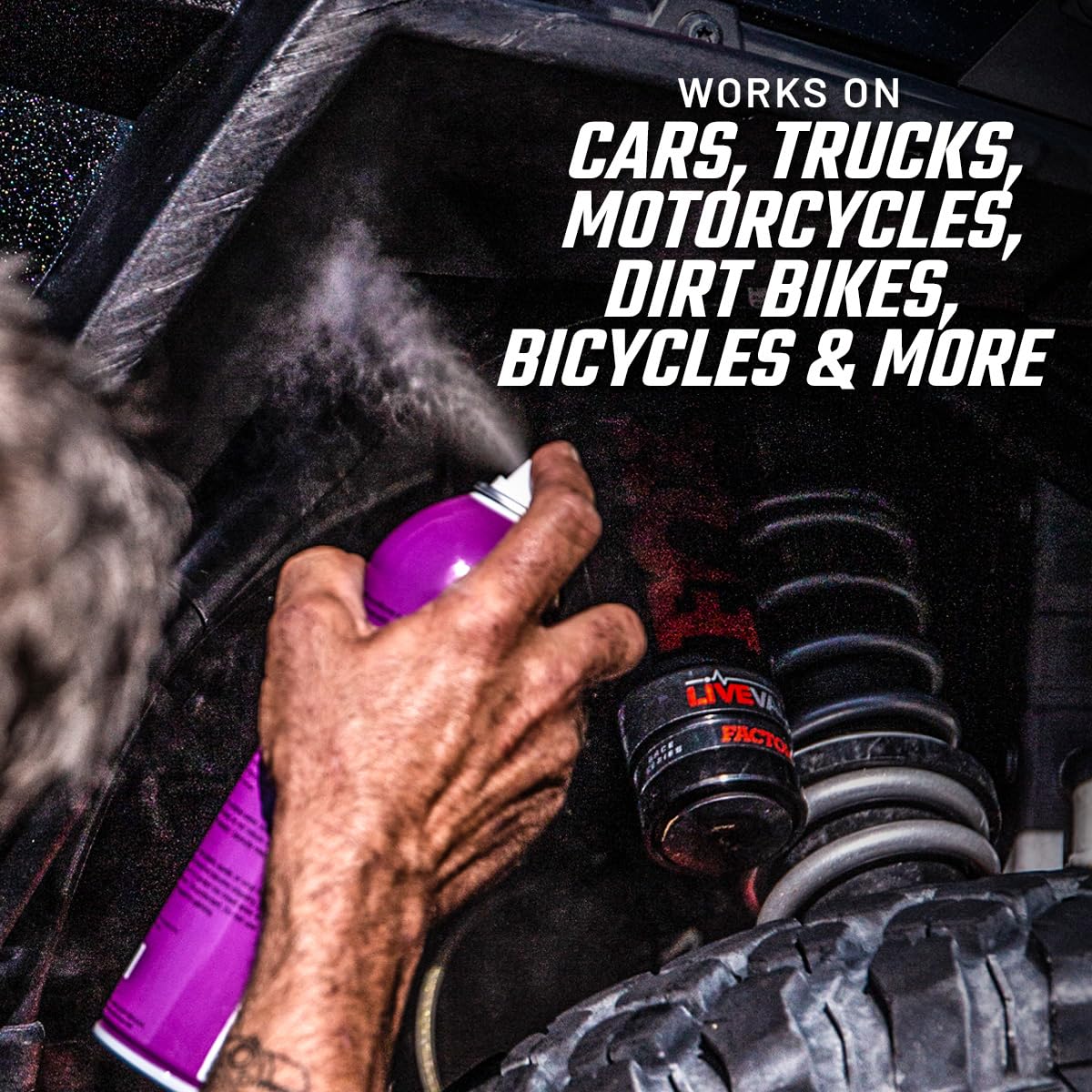 Slick Products Multi-Surface Shine & Protectant Spray, Renew Vinyl, Plastic, Rubber, Trim, Car, Truck, Motorcycle, Dirt Bike – UV Protection, No Drip Formula, 17.35 fl oz (12-Pack)