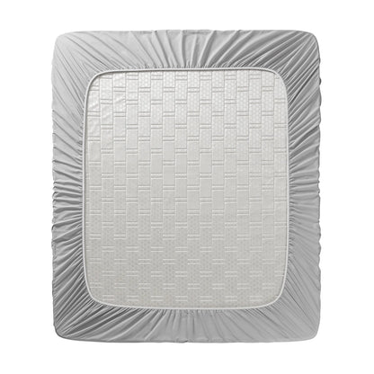 Nestl Twin Sheet Sets, 1800 Series Deep Pocket 3 Piece, Soft Microfiber Kids Bedding Set, Silver Gray