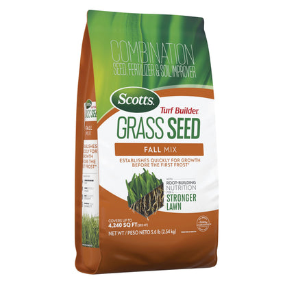 Scotts Turf Builder Grass Seed Fall Mix, 5.6 lbs.