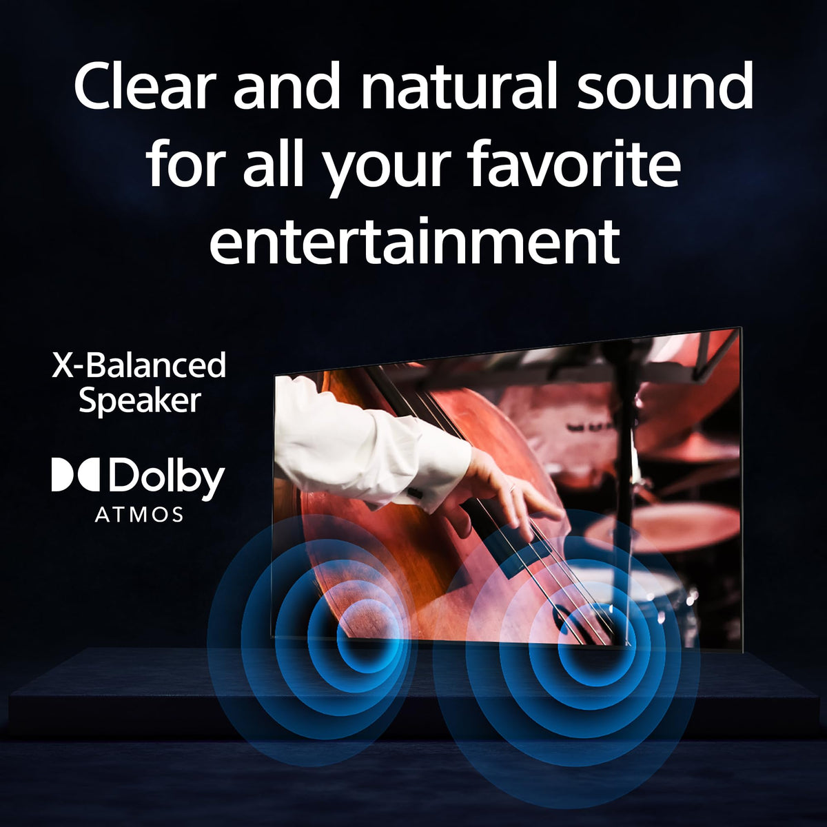 Sony 55-Inch 4K Ultra HD BRAVIA 3 LED Smart TV with Google TV, LED Flat Screen, Dolby Vision HDR, Google TV, Exclusive PS5 Features, (K-55S30)