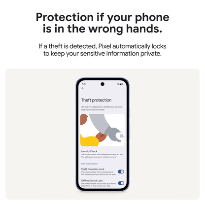 Google Pixel 9a with Gemini - Unlocked Android Smartphone with Incredible Camera and AI Photo Editing, All-Day Battery, and Powerful Security - Obsidian - 128 GB
