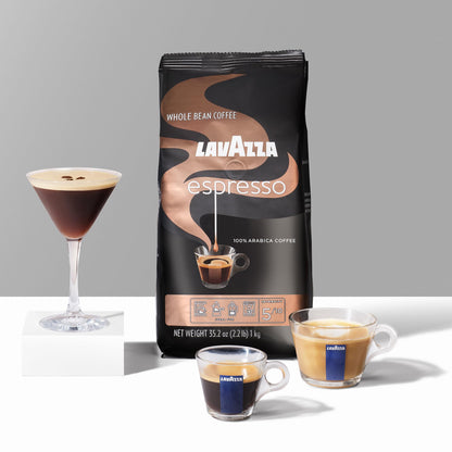 Lavazza Espresso Whole Bean Coffee, Medium Roast, 100% Arabica, 2.2 lb Bag