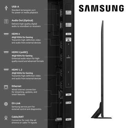 Samsung 98-Inch Class Neo QLED 4K QN90F Series, Vision AI, Mini LED Smart TV (2025 Model, 98QN90F) Neo Quantum HDR+, Object Tracking Sound+ w/Dolby Atmos, Glare Free, Gaming Hub, Alexa Built-in