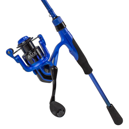 Lunkerhunt AUX Spinning Rod and Reel Combo | Fishing Rod Combo 7ft (Blue)