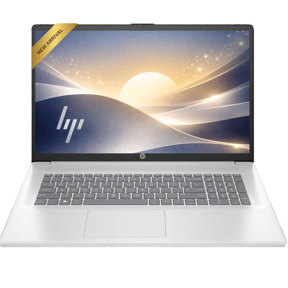 HP 17.3 inch Laptop with Lifetime Office 365 for The Web, Intel 13th 8 Cores i3 CPU (Beat 11th i5), 16GB RAM, 256GB PCIe SSD Storage, 10 Key Number Pad, Windows 11, No Mouse