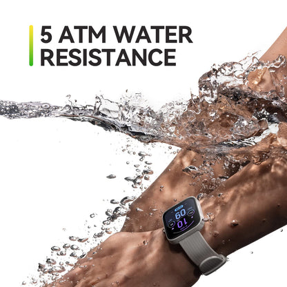 Amazfit Bip 3 Pro Smart Watch for Men, GPS, 14-Day Battery Life, Activity Fitness Tracker with 60+ Sports Modes, Water Resistant, Sleep & Heart Rate Monitor, for Android Phone & iPhone, Black