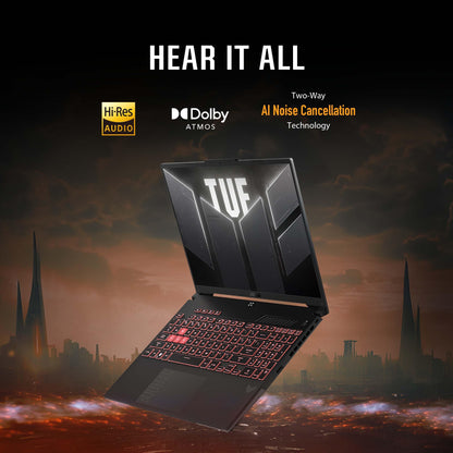 ASUS TUF Gaming A16 (2024) Gaming Laptop, 16” QHD+ 165Hz 16:10 Display, AMD Ryzen™ 9 7940HX, NVIDIA® GeForce RTX™ 4070, 16GB DDR5, 1TB PCIe Gen4 SSD, Wi-Fi 6, Windows 11, FA607PI-AS94