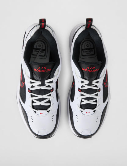Nike Men's Air Monarch IV Training/Workout Shoes, White/Black, 9