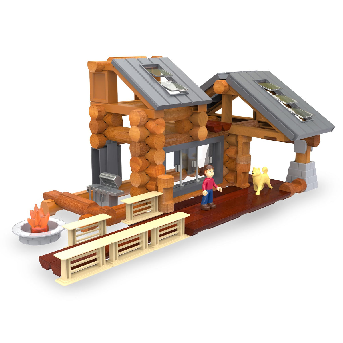 Lincoln Logs Beechwood Retreat