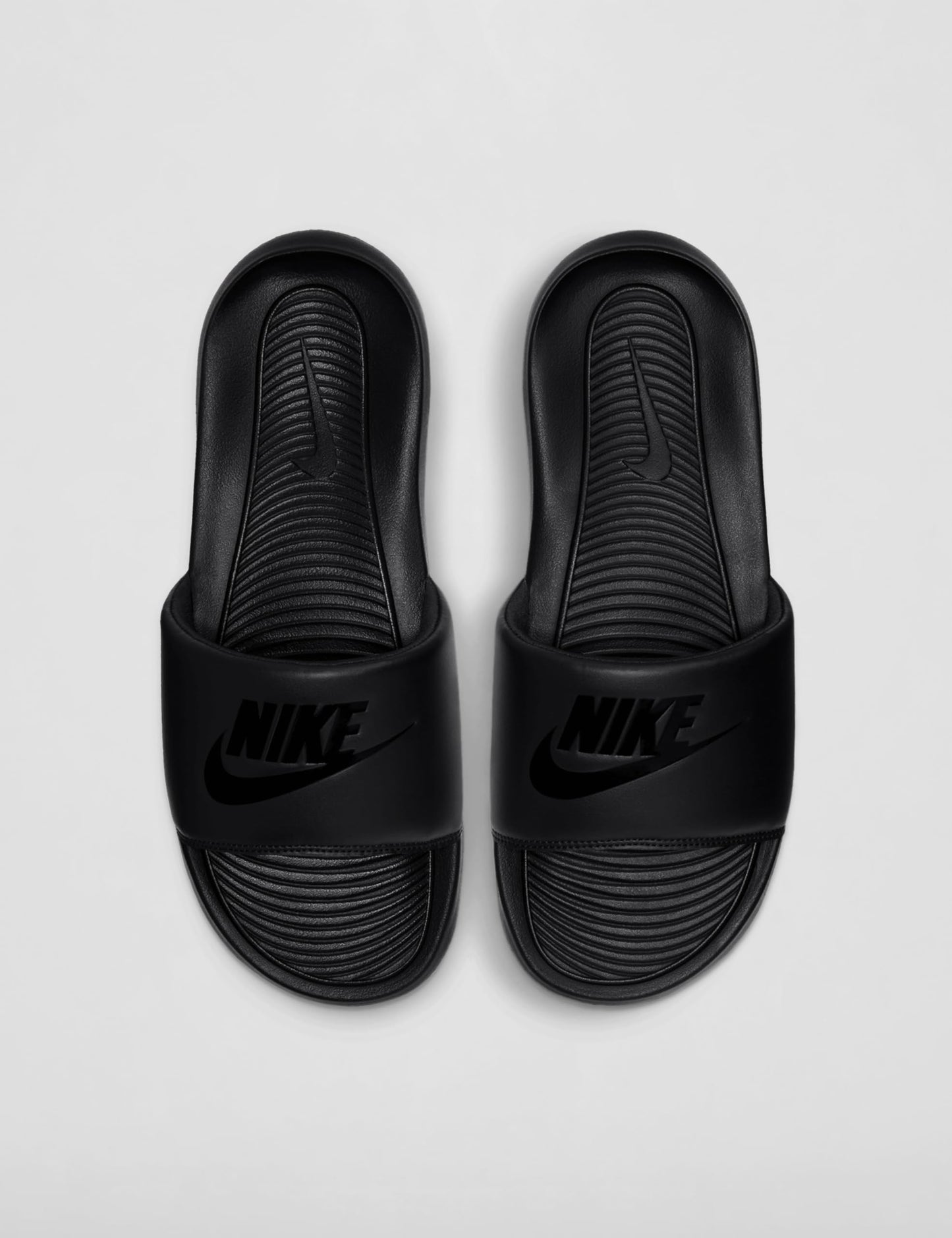 Nike Men's Victori One Slides, Black/Black-Black, 13