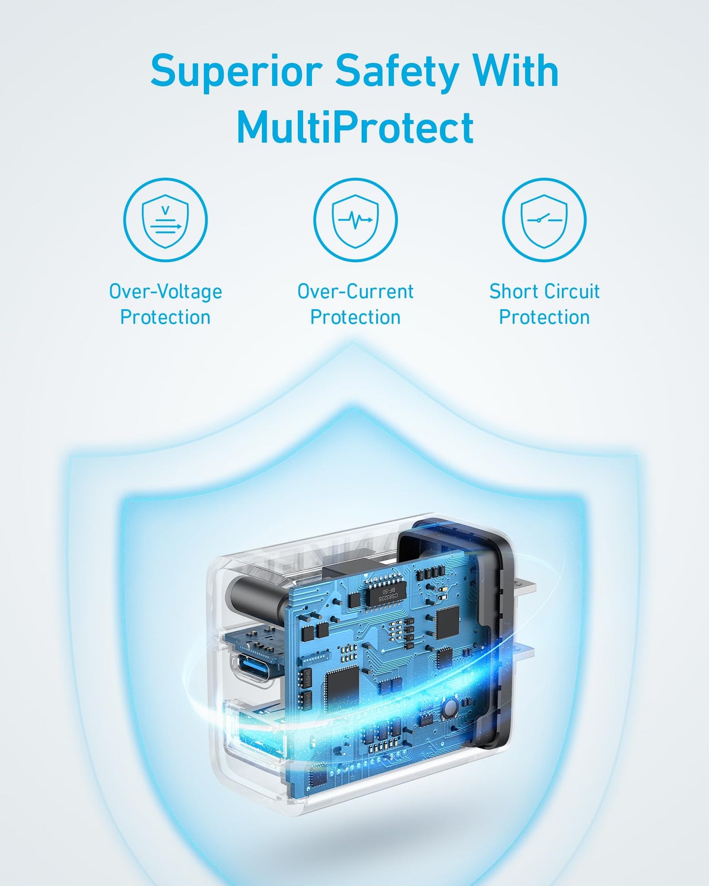 Anker iPhone 16 Charger, 2-Pack 20W Fast USB C Charger Block, for iPhone 16/16 Pro Max/15 Series/iPad Pro and More (Black, 2 Pack & 2 Cable)