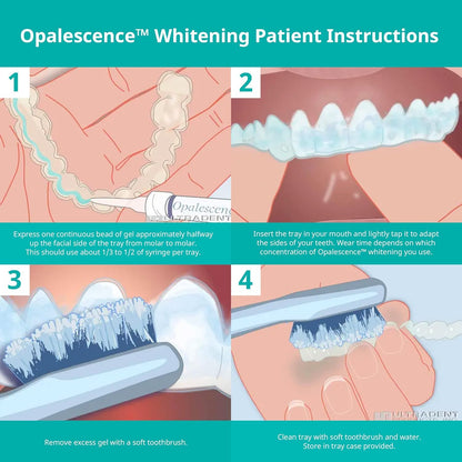 Opalescence 35% CP Mint - Gel Syringes Teeth Whitening - Refill Kit (2 Packs / 4 Syringes Total) Carbamide Peroxide Gel. Made by Ultradent. Tooth Whitening Refill Syringes 5197-2