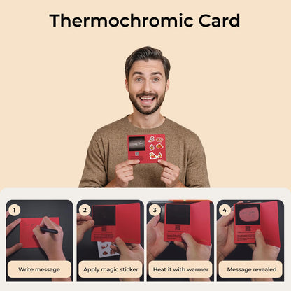 Hotdot AI Hand Warmers Rechargeable with Gift Box, 2 Pack Portable Electric Hand Warmer with LED Display Battery and Temperature, Fast Heating, for Men, Women, Hunting Camping Black