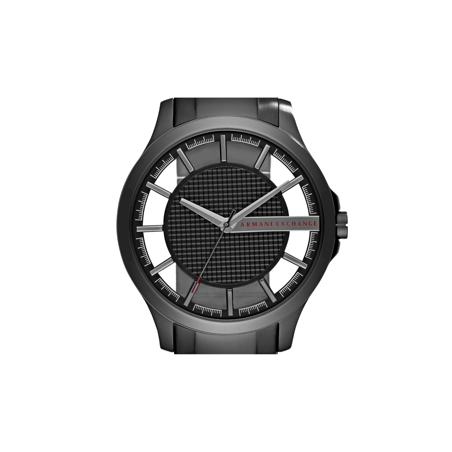 Armani Exchange A|X Men's Three-Hand Black Stainless Steel Watch (Model: AX2189)