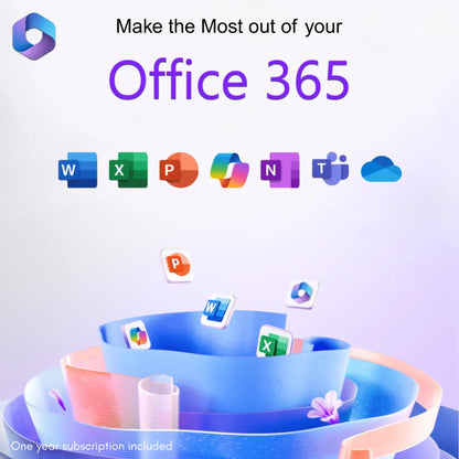 HP Rose Gold Ultrabook Laptop with Microsoft Office 365, Intel 2-Core CPU, 1.1TB Storage (1TB OneDrive and 64GB SSD), 8GB RAM, Windows 11, No Mouse