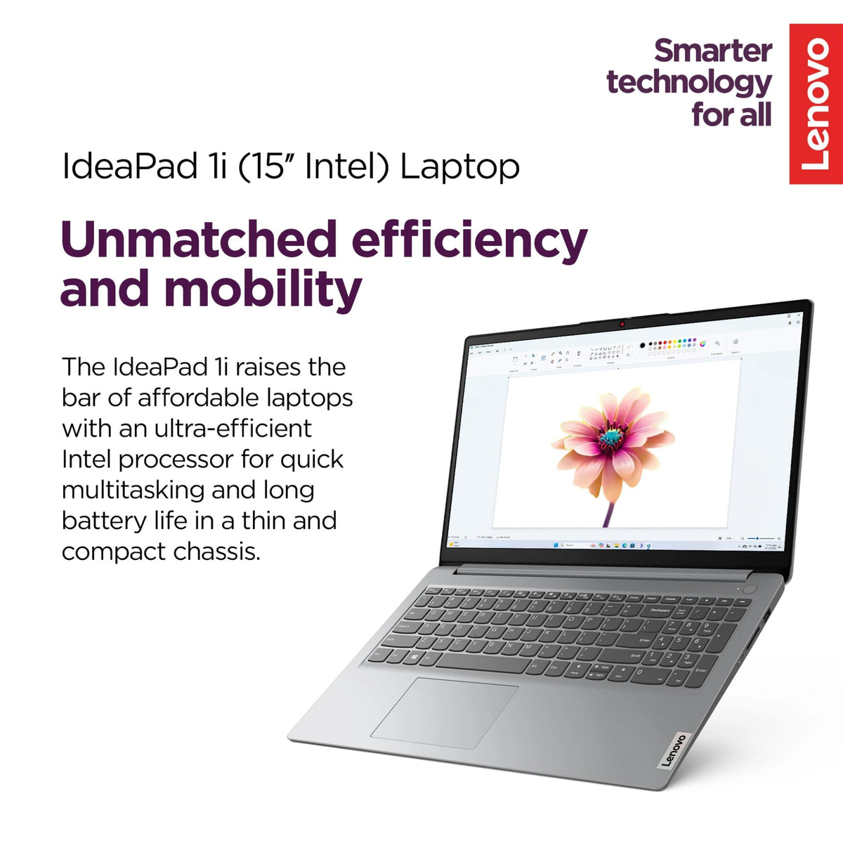 Lenovo IdeaPad 15.6" Laptop Computer - 20GB RAM - 1.2TB Storage - Intel Core | Microsoft Office 365 Included, 256GB SSD and 1TB Cloud Storage, Webcam, Windows 11 no Mouse | Essential Laptop