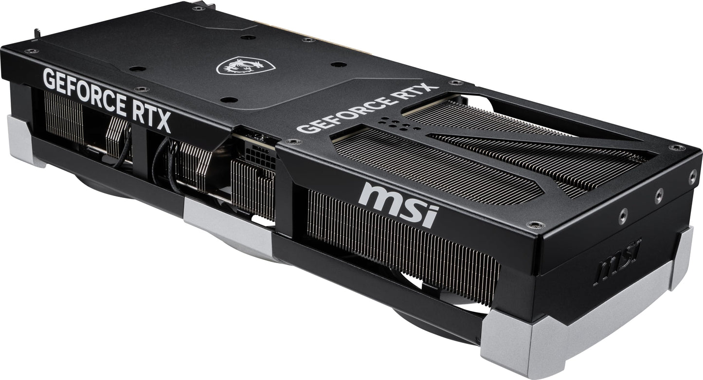 MSI Gaming RTX 5090 32G Ventus 3X OC Graphics Card (32GB GDDR7, 512-bit, Extreme Performance: 2452 MHz, DisplayPort x3 2.1a, HDMI 2.1b, NVIDIA Blackwell Architecture)