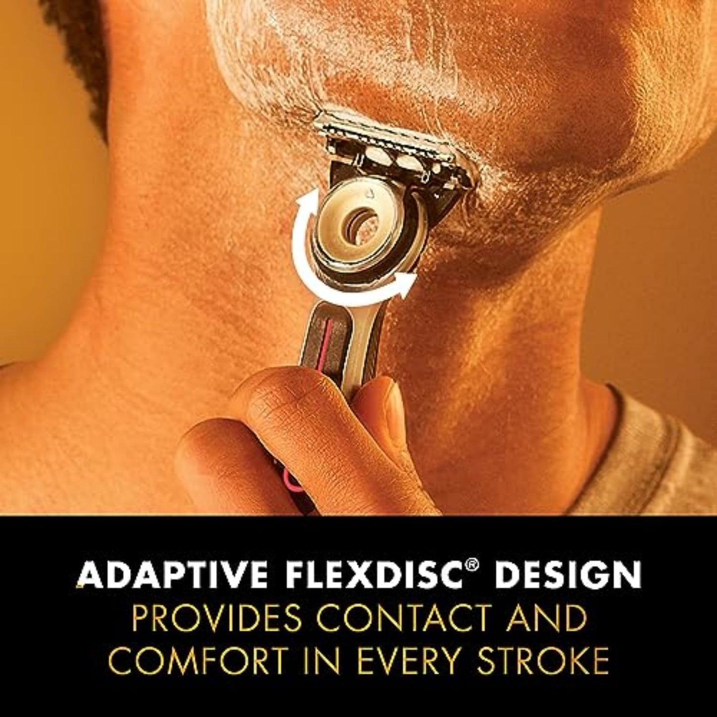 Gillette Heated Razor for Men, Starter Shave Kit by GilletteLabs, 1 Handle, 2 Razor Blade Refills, 1 Charging Dock