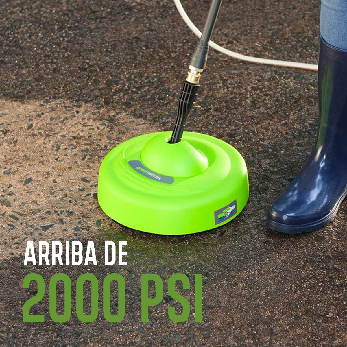 Greenworks 11" Surface Cleaner Universal Pressure Washer Attachment