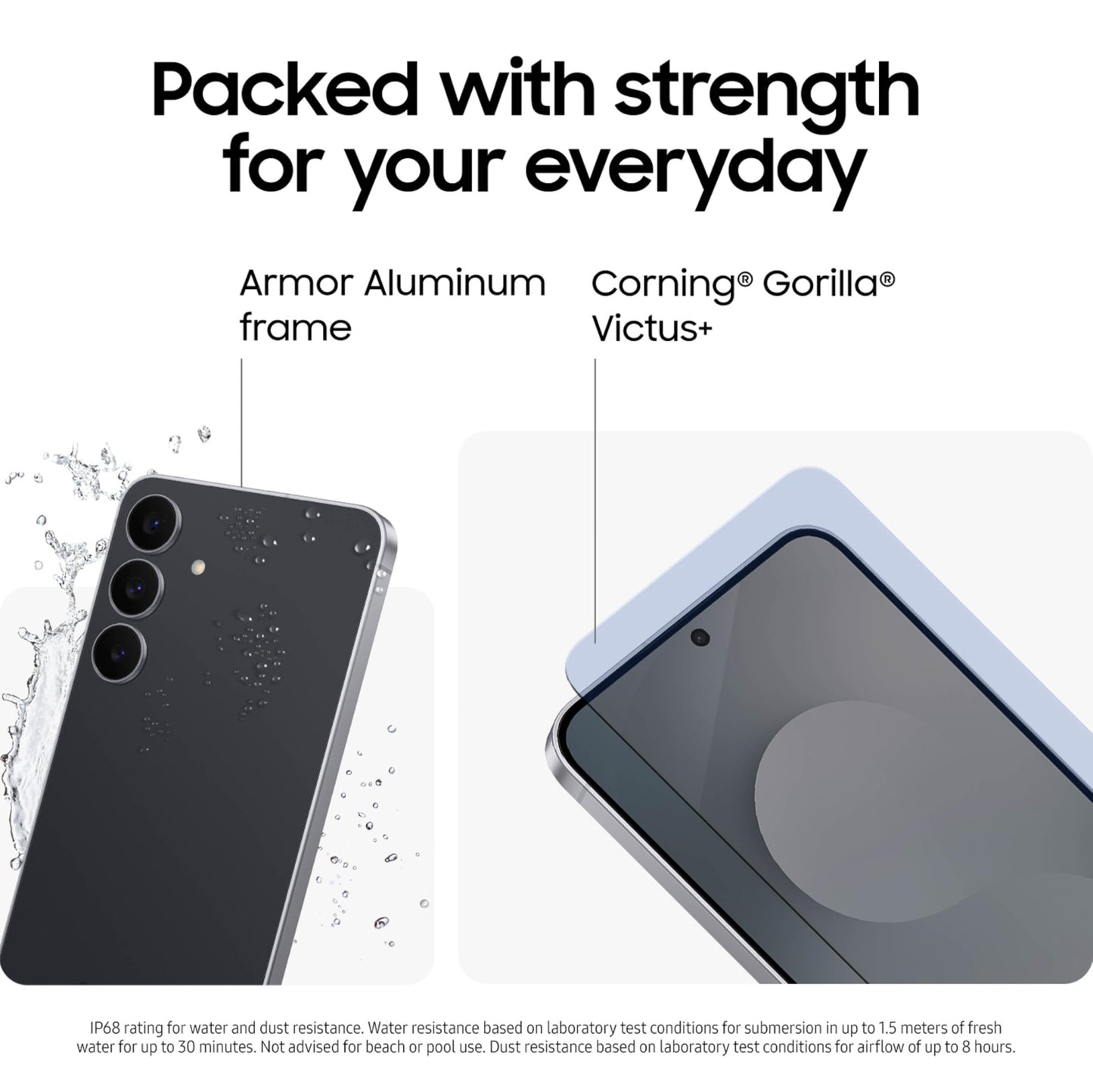 SAMSUNG Galaxy S25 FE Cell Phone (2025), 128GB AI Smartphone, Unlocked Android, Large Display, 4900mAh Battery, High Res-Camera, AI Photo Edits, Durable, US 1 Yr Warranty, JetBlack