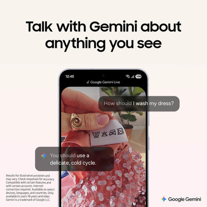 SAMSUNG Galaxy S25 FE Cell Phone (2025), 128GB AI Smartphone, Unlocked Android, Large Display, 4900mAh Battery, High Res-Camera, AI Photo Edits, Durable, US 1 Yr Warranty, JetBlack