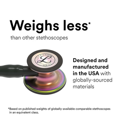 3M Littmann Cardiology IV Diagnostic Stethoscope, 6200, More Than 2X as Loud, Weighs Less