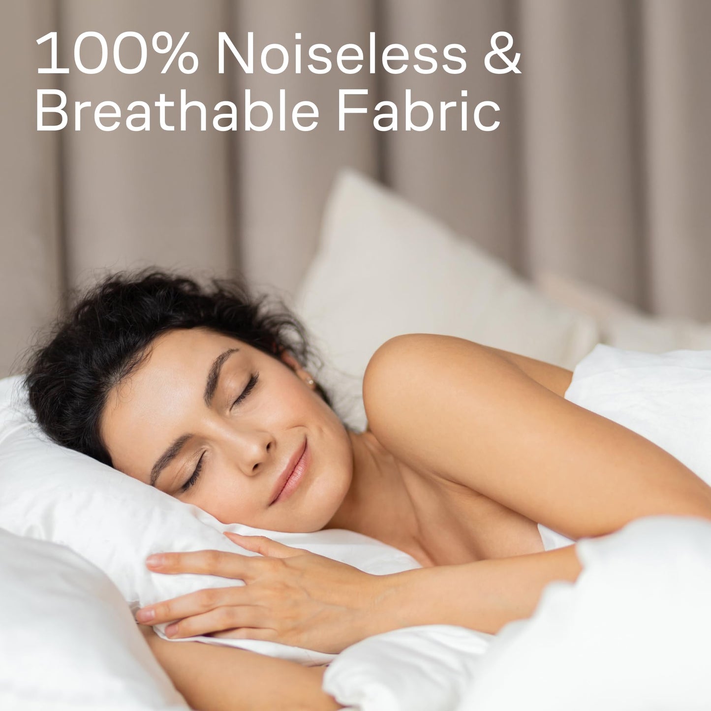 Ultra Soft Pillow Protectors with Zipper Standard Size - Set of 4 Breathable Pillow Covers - 100% Protection Against Stains, Dust & Dirt - Machine Washable (White)