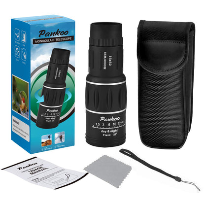 16X52 High Definition Monocular Telescope - Powerful Compact Monoculars for Adults and, Ideal for Bird Watching, Hiking, Concerts, and Travel