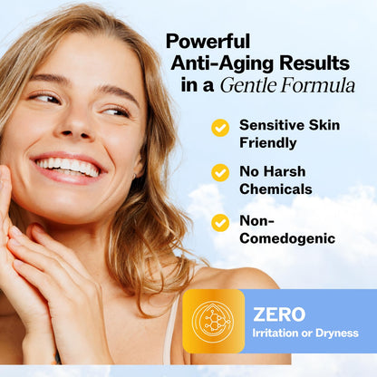 LilyAna Naturals Anti Aging Retinol Face Cream for Women – Wrinkle & Neck Cream for Firming, Retinol Moisturizer for Face with Hyaluronic Acid, Hydrating Night Cream for Fine Lines, Collagen Boost