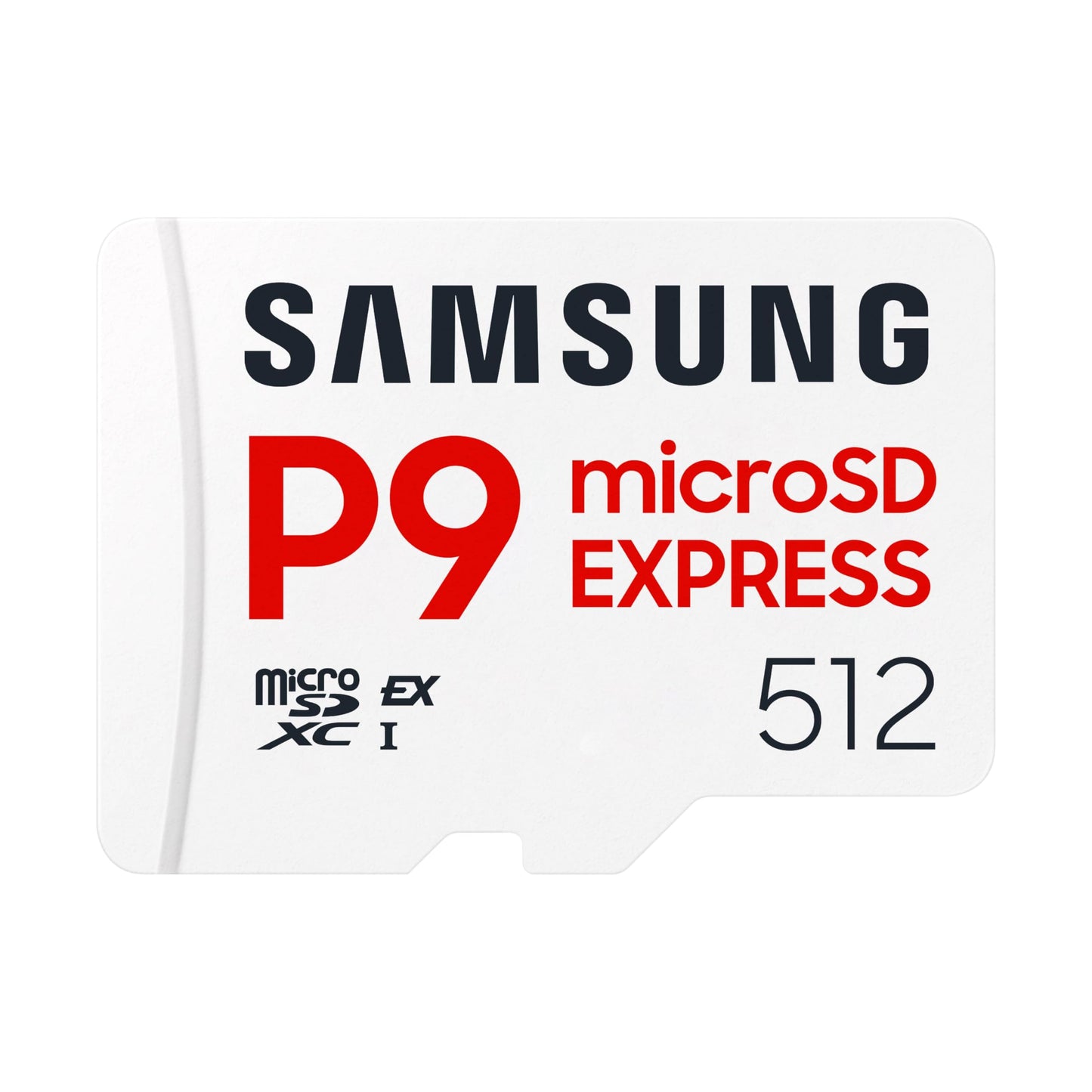 Samsung P9 Express microSD Express Card, 512GB microSDXC Memory Card, Up to 800 MB/s, for Nintendo-Switch ™ 2, (MB MK512T/AM)