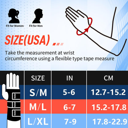 FEATOL Carpal Tunnel Wrist Brace Night Support, Thumb Spica Splint Right Hand for De Quervains Tenosynovitis, Tendonitis, Wrist Brace With Thumb Support-Large/XLarge-Women & Men, Black