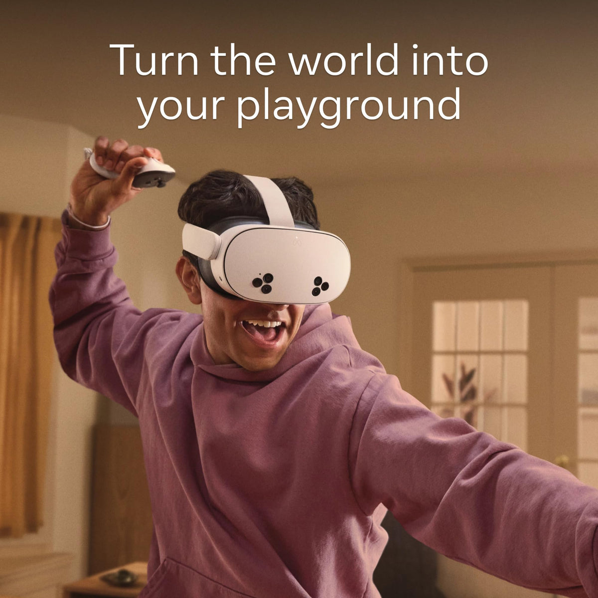 Meta Quest 3S 128GB — Dive into Mixed Reality — Unreal device. Unreal price. — Gorilla Tag Cardboard Hero Bundle — Amazon Exclusive