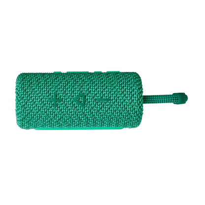 JBL Go 3 Eco - Portable Mini Bluetooth Speaker, big audio and punchy bass, IP67 waterproof and dustproof, 5 hours of playtime, Made in part with recycled materials (Eco Green)