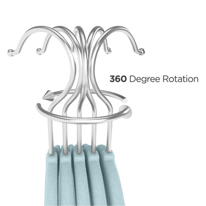 TechZoo 50 Pack Premium Baby Velvet Hangers (Blue) - 11.8" Inches Non-Slip, Ultra-Slim & Space-Saving Toddler Hangers - 360° Rotating Hook, Strong & Durable Hanger for Children, Infant & Toddler