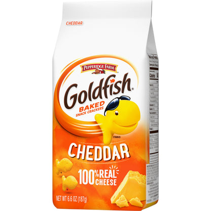 Goldfish Cheddar Crackers, 6.6 Oz Bag