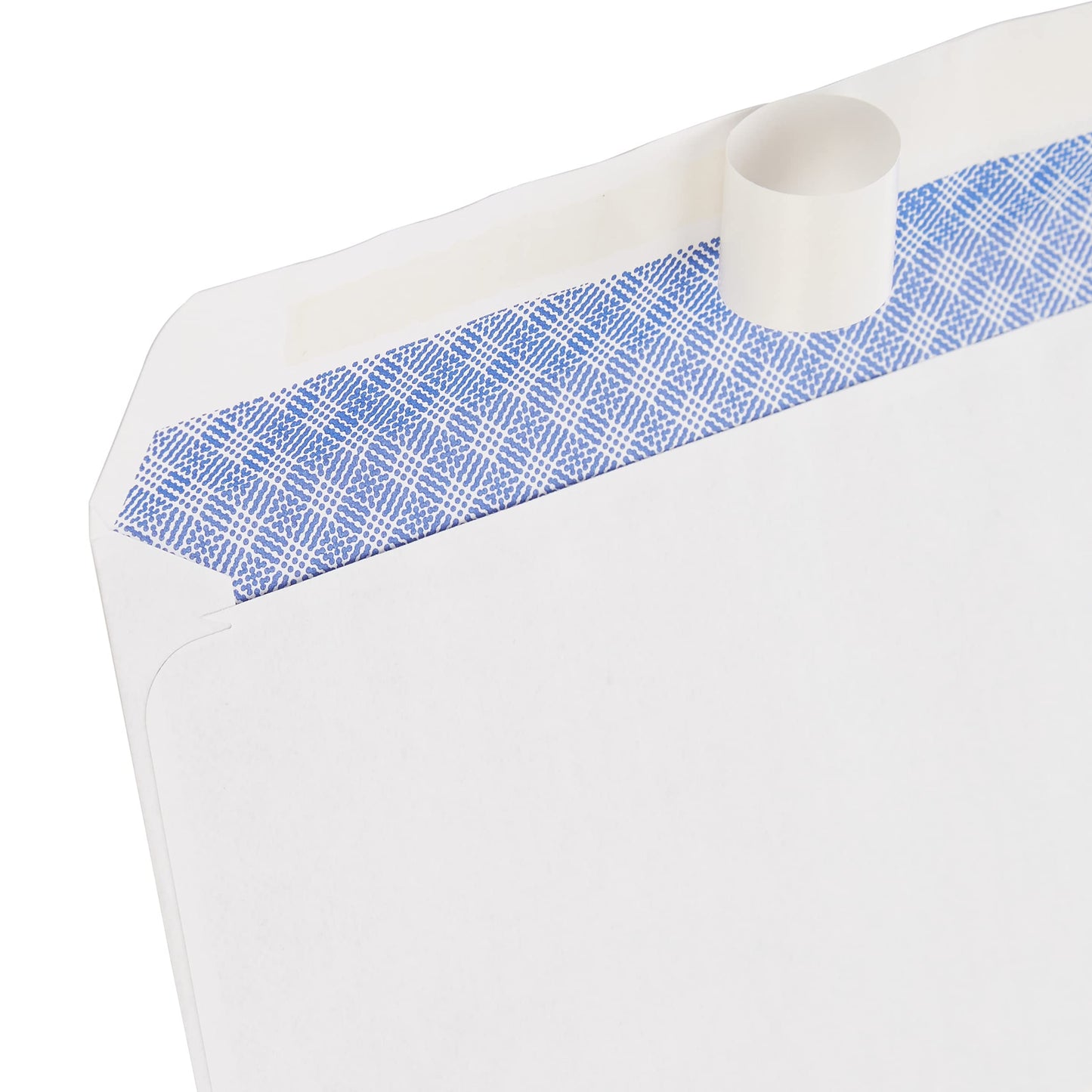 Amazon Basics 10 Security-Tinted Self-Seal Business Letter Envelopes, Peel & Seal Adhesive Closure, White, 500-Pack