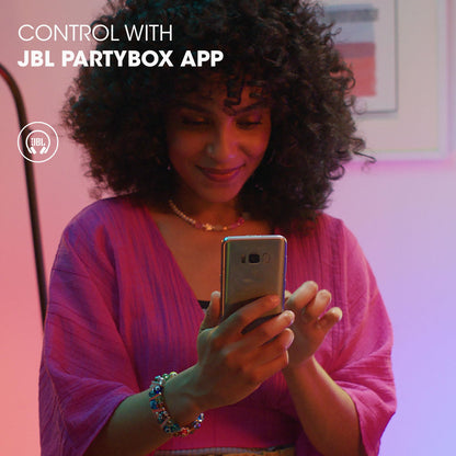 JBL PARTYLIGHT STICK - Bluetooth party light stick, Take your party to the next level with a choreographed lightshow, IPX4 splashproof, Enjoy a more immersive lightshow with multiple PartyLight Sticks