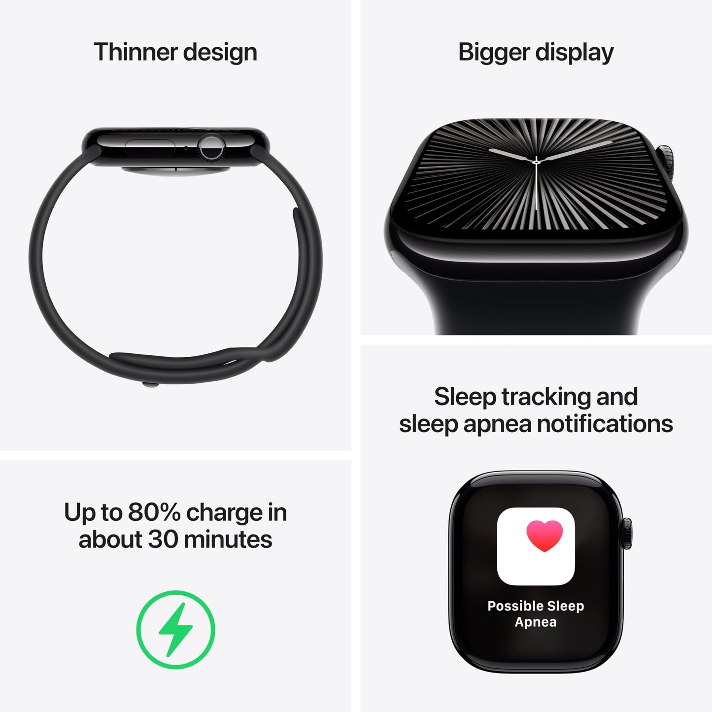 Apple Watch Series 10 [GPS + Cellular 42mm case] Smartwatch with Gold Titanium Case with Starlight Sport Band - S/M. Fitness Tracker, ECG App, Always-On Retina Display, Water Resistant