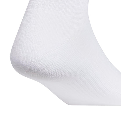 adidas Men's Socks, Athletic Cushioned Quarter 6-Pack, Ankle Fit with Arch Support