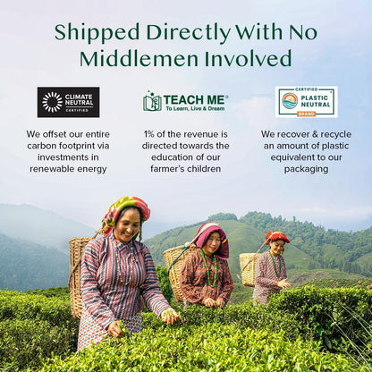 VAHDAM, Assorted Valentines Day Tea Gift Set | Classic Gift Box - 24 Unique Flavor in Individually Wrapped Pyramid Tea Bags | Valentines Day Gifts for Him & Her