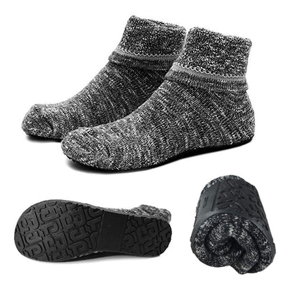 Autumn slipper socks Casual House Socks Black