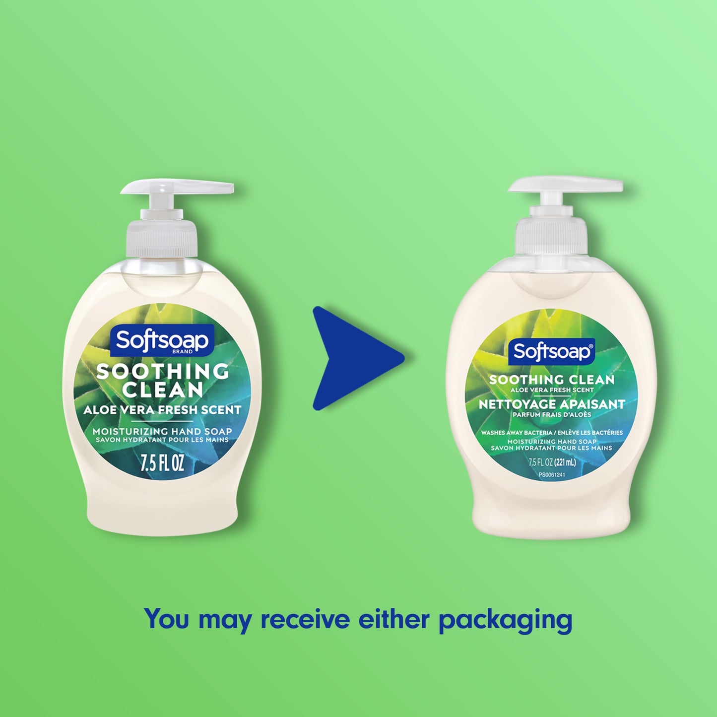 Softsoap Moisturizing Liquid Hand Soap, Soothing Clean Aloe Vera - 7.5 Fl Oz (Pack of 6)