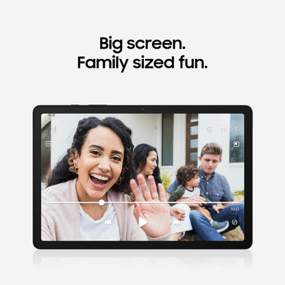 Samsung Galaxy Tab A9+ Plus 11” 128GB Android Tablet, Big Screen, Quad Speakers, Upgraded Chipset, Multi Window Display, Slim, Light, Durable, Kids Friendly Design, US Version, 2024, Silver