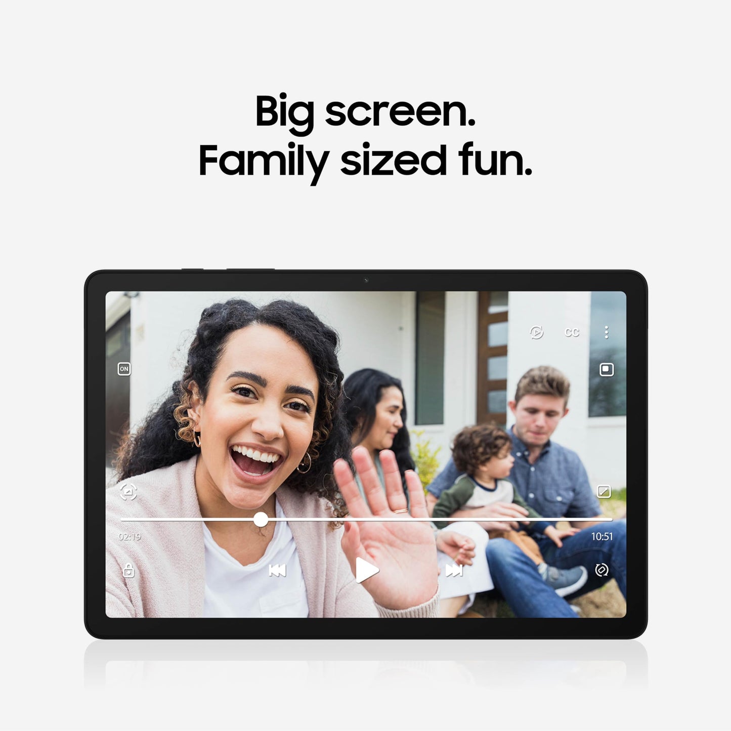 Samsung Galaxy Tab A9+ Plus 11” 128GB Android Tablet, Big Screen, Quad Speakers, Upgraded Chipset, Multi Window Display, Slim, Light, Durable, Kids Friendly Design, US Version, 2024, Graphite