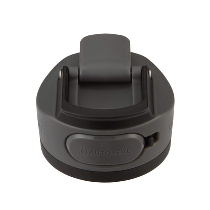 Contigo Cortland Chill 2.0 Vacuum-Insulated Stainless Steel Water Bottle Spill-Proof Sip Technology Interchangeable Lid 24oz Steel/Licorice Perfect for Fitness Travel Everyday Use