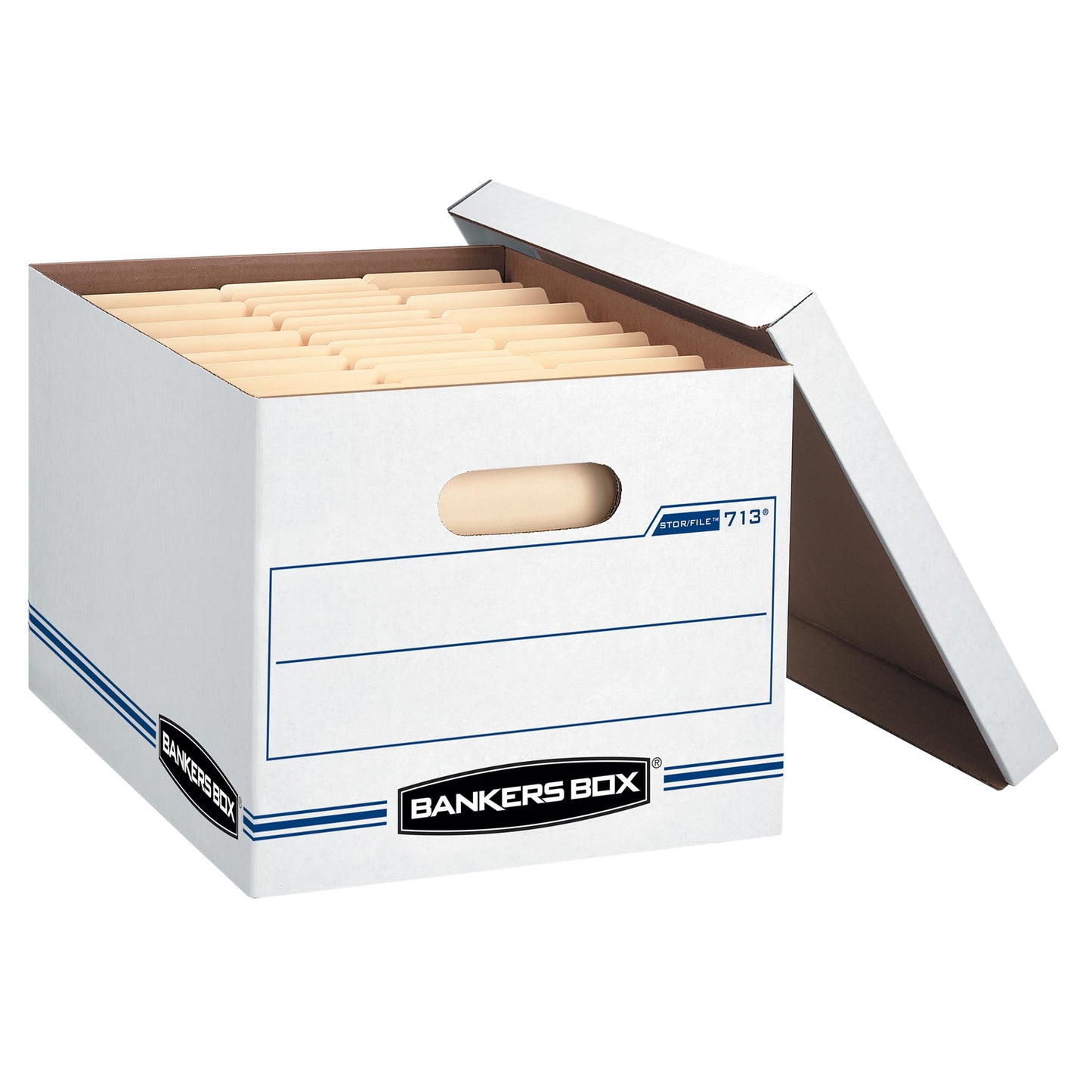 Bankers Box 30-Pack Basic Duty File Storage Boxes with Lids, Letter/Legal, STOR/FILE, (0071304)