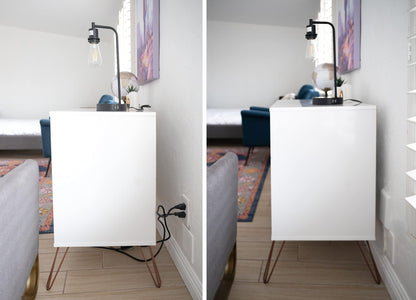 Sleek Socket Original & Patented Flat Ultra-Thin Outlet Concealer with Extension Cord Kit, Multi Outlets Power Strip, Ideal for Home Improvement, Hide Bulky and Messy Cords, 3ft