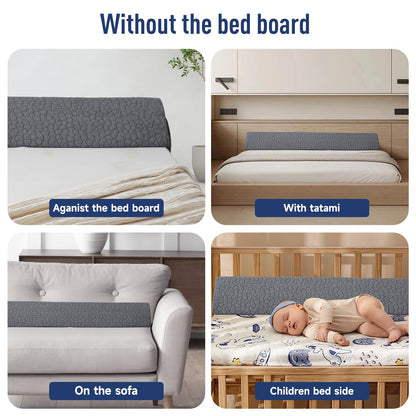 King Size Bed Wedge Pillow Headboard Pillow Mattress Wedge Bed Gap Filler Long Pillow for Bed Triangle Pillow Bolster Pillow Close The Gap (0-7") Between Headboard and Mattress (76"x10"x6")