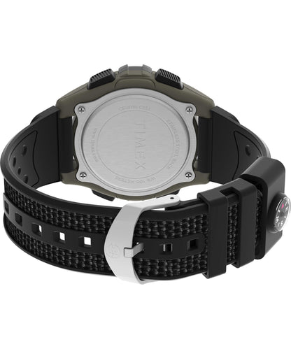 Timex Men's Expedition 41mm Watch - Black Strap Digital Dial Green Case