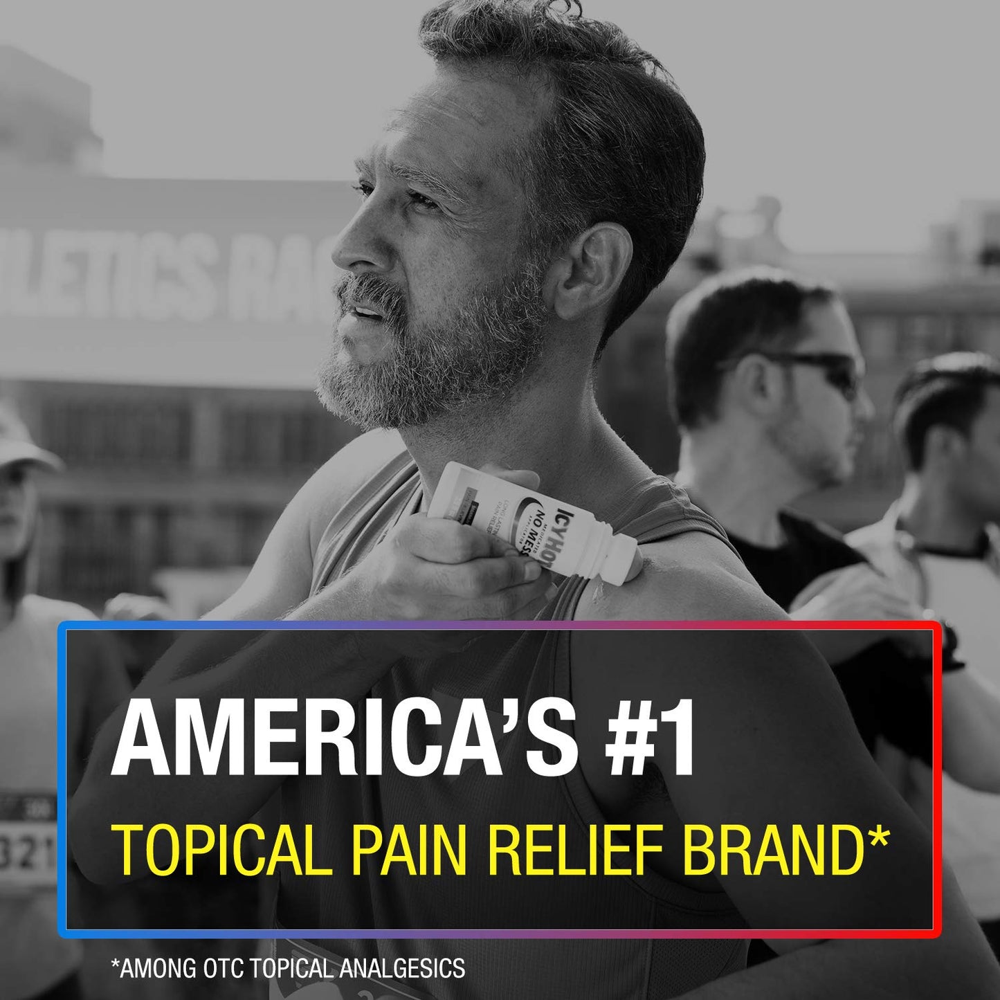 Icy Hot Original Medicated Pain Relief Liquid with No Mess Applicator, 2.5 Fluid Ounces